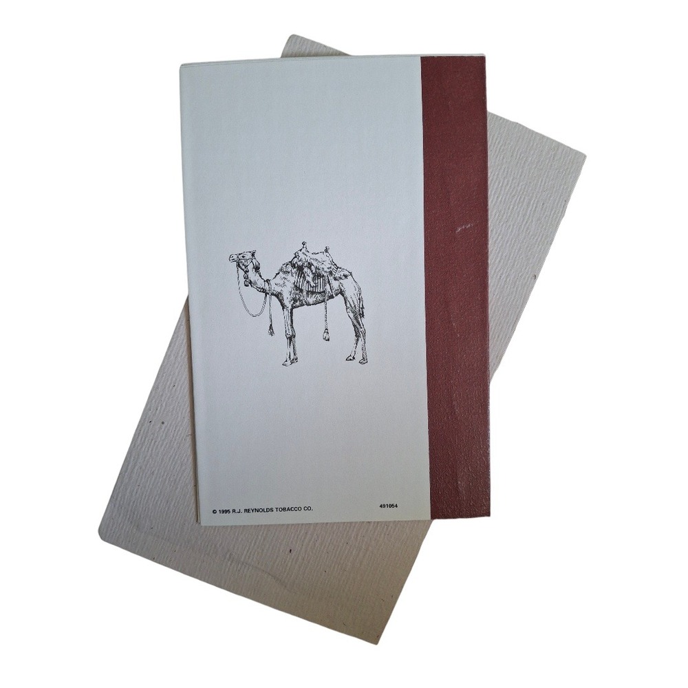 Vintage 1995 Joe Camel Travel Diary R.J. Reynolds Tobacco Co Notebook